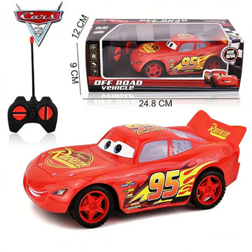 2026 Disney Anime Pixar Cars 3 Electric Toy Car Lightning Mcqueen Remote Control Children Toy Simulation Racing Brithday Gifts